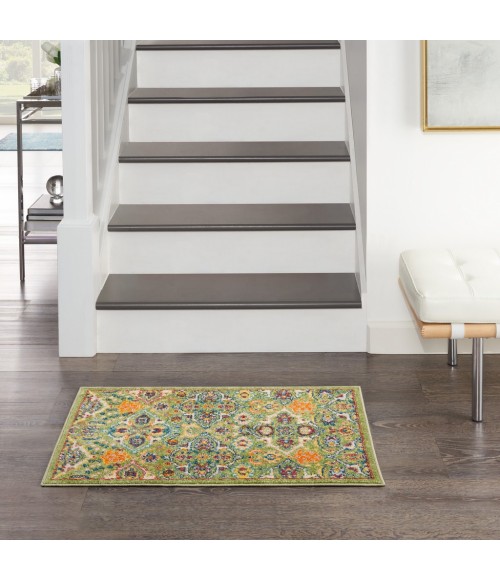 Nourison Allur Area Rug ALR03-Sage Ivory