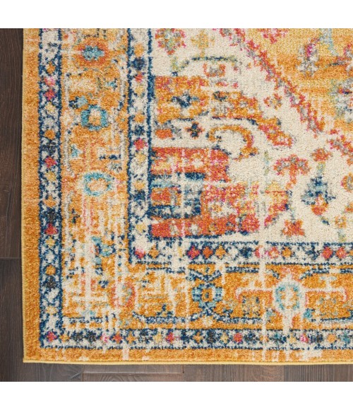 Nourison Passion Area Rug PSN23-Ivory/Yellow