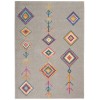 Nourison Passion - Psn46 Grey Multicolor Area Rug 5 ft. 3 X 7 ft. 3 Rectangle