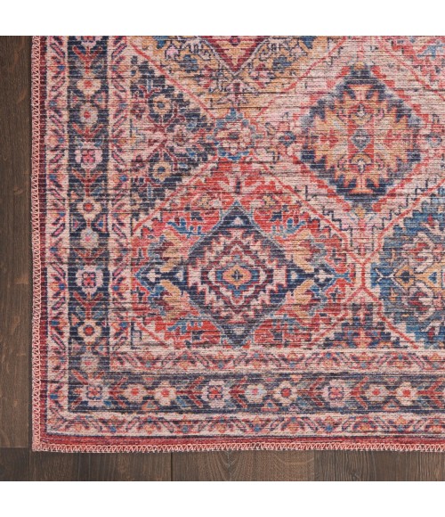 Nicole Curtis Machine Washable Series 1 Area Rug SR103 Multicolor 5' x 7'