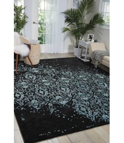 Nourison Opaline - Opa06 Midnight Blue Area Rug 9 ft. 9 X 13 ft. 9 Rectangle