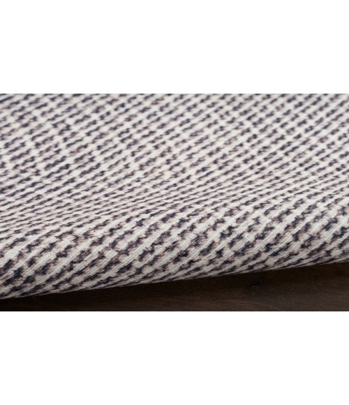 Nourison Nourison Washables Ivory Grey Rug NWB10 8 ft. X 10 ft. Rectangle - Rugs Town Nourison Nourison Washables Ivory Grey NWB10 8 ft. X 10 ft. Rectangle Rug