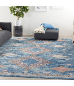 Nourison Quarry - Qua14 Blue Area Rug 8 ft. 10 in. X 11 ft. 10 in. Rectangle Nourison Quarry - Qua14 Blue Area Rug 8 ft. 10 in. X 11 ft. 10 in. Rectangle
