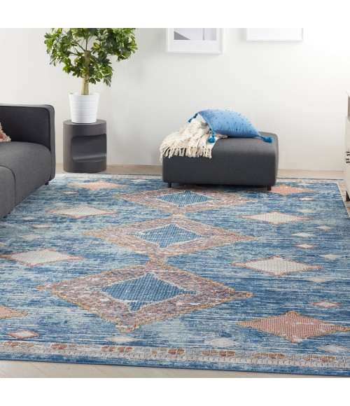Nourison Quarry Area Rug Nourison Quarry Area Rug QUA14 Blue