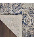 Nourison Tranquil Area Rug TRA14 Grey/Navy 2'3" x 7'3"