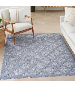 Nourison Easy Care - Nes01 Denim Blue Area Rug 4 ft. X 6 ft. Rectangle