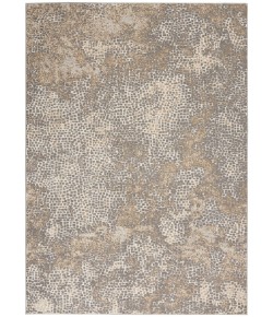 Michael Amini Ma90 Uptown - Upt02 Beige Grey Area Rug 4 ft. X 6 ft. Rectangle