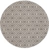 Nourison Home Jubilant JUB19 Grey 8 ft. Round Area Rug