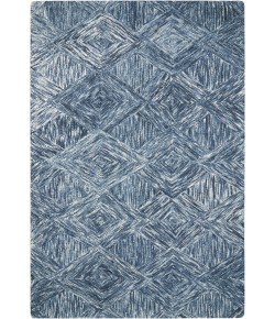 Nourison Interlock - Itl01 Denim Area Rug 5 ft. X 7 ft. 6 Rectangle