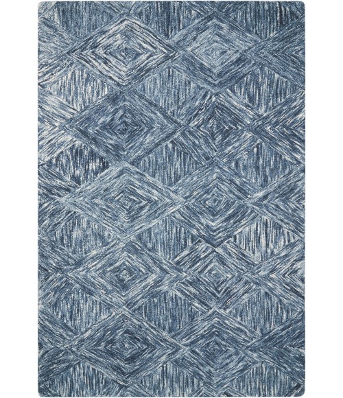 Nourison Linked Area Rug LNK01-Denim