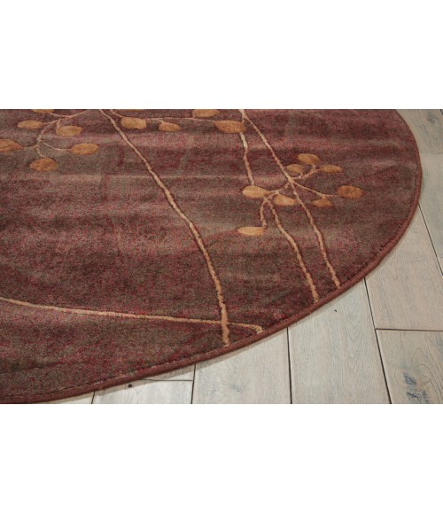 Nourison Home Somerset Multicolor ST74 3 ft. 6 in. Round Rug