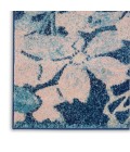 Nourison Tranquil Area Rug TRA08-Navy/Pink