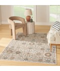 Nourison Home Washable Decor Beige WSD14 5 ft. 3 in. X 7 ft. Rectangle Rug