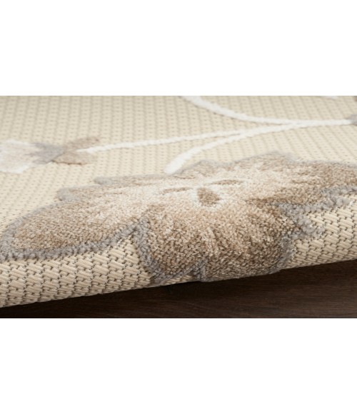 Nourison Aloha Beige ALH31 2 ft. 8 in. X 4 ft. Rectangle Rug