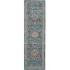 Nourison Vintage Kashan - Vka01 Blue Area Rug 2 ft. X 6 ft. Rectangle