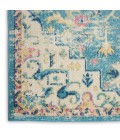 Nourison Passion Runner Area Rug PSN25-Ivory/Light Blue