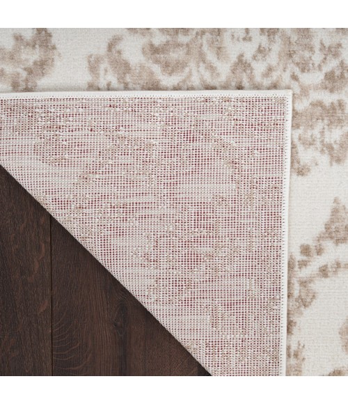 Nourison Jubilant Ivory Beige JUB09 10 ft. X 14 ft. Rect. Rug