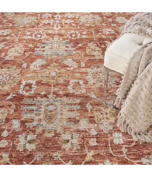 Nourison Sahar Rust SHR02 9 ft. X 13 ft. Rect. Rug