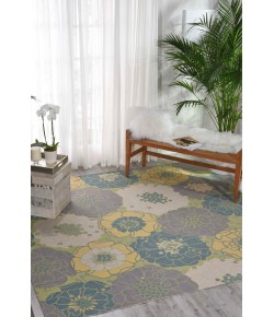 Nourison Home & Garden - Rs021 Green Area Rug 7 ft. 9 X Square