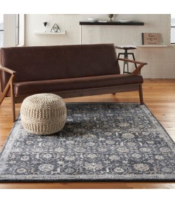 kathy ireland Home Ki38 Moroccan Celebr - Ki385 Navy Area Rug 3 ft. 10 X 5 ft. 10 Rectangle