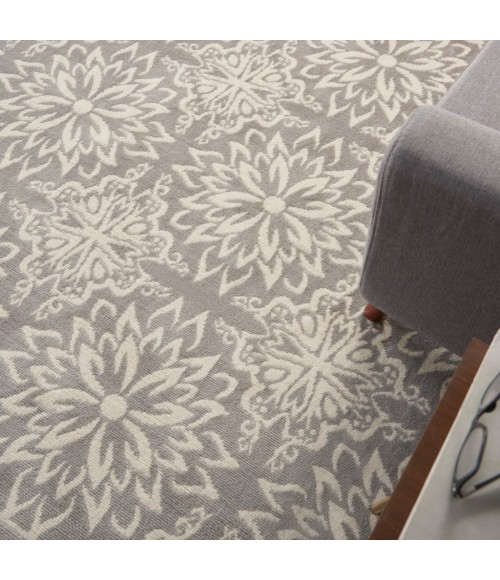 Nourison Jubilant Area Rug JUB06-Ivory/Grey