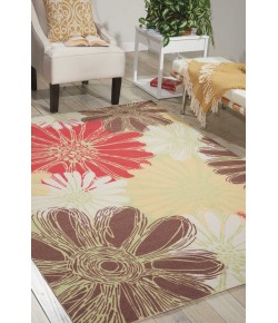 Nourison Home & Garden - Rs022 Green Area Rug 7 ft. 9 X 10 ft. 10 Rectangle