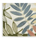Nourison Aloha Ivory Rose ALH18 7 ft. 10 in. X 10 ft. 6 in. Rect. Rug