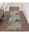 Nourison Aloha Runner Area Rug ALH05-Silver Grey