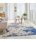 Nourison TRANQUIL Area Rug Nourison Tranquil Area Rug TRA08-Beige/Navy
