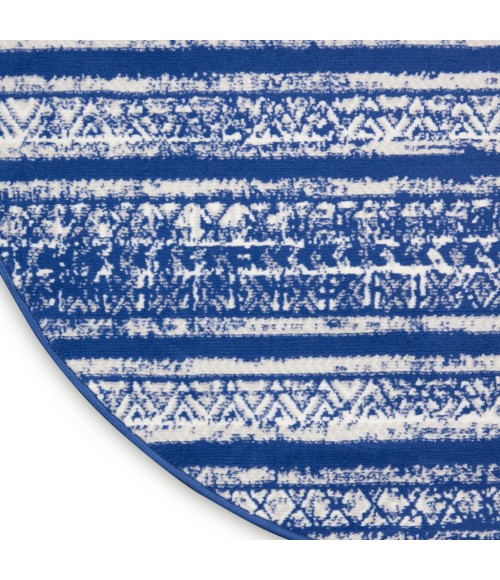 Nourison Whimsicle Area Rug WHS16-Navy Ivory