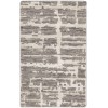 Nourison Luna 2' X 3' Grey Silver Modern Indoor Rug