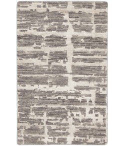 Nourison Luna 2' X 3' Grey Silver Modern Indoor Rug