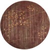Nourison Somerset - St74 Multicolor Area Rug 5 ft. 6 X Round