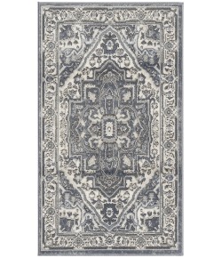 Nourison Quarry Navy Ivory QUA18 2 ft. X 4 ft. Rect. Rug