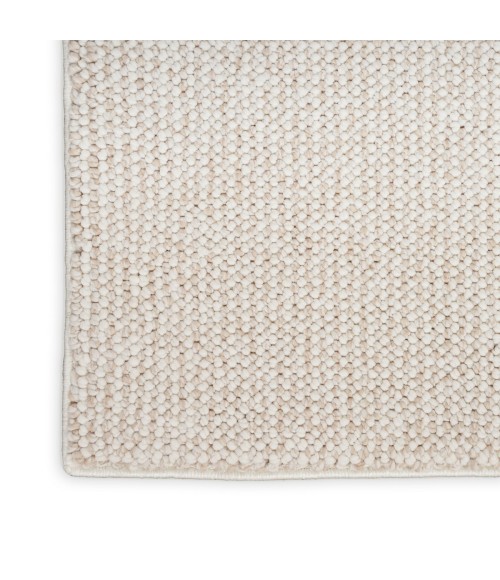 Nourison Textured Home Ivory Beige TXH01 7 ft. 10 in. X 9 ft. 10 in. Rect. Rug