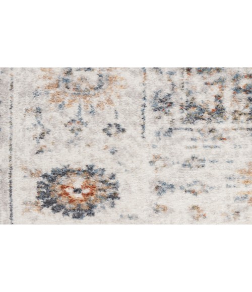 Nourison Astra Machine Washable Ivory Multicolor ASW16 7 ft. 10 in. X 10 ft. Rectangle Rug
