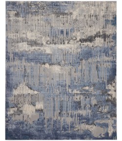 Nourison Grand Expressions - Gne04 Blue Grey Area Rug 7 ft. 10 in. X 9 ft. 10 in. Rectangle