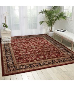 Nourison 2000 - 2002 Burgundy Area Rug 2 ft. X 3 ft. Rectangle