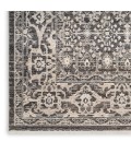 Nourison Shadows Charcoal Ivory SHW04 6 ft. X 9 ft. Rect. Rug