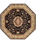Nourison 2000 Area Rug Nourison 2000 Octagon Area Rug 2028-Black