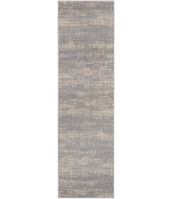 Nourison Essentials - Nre03 Grey Beige Area Rug 2 ft. X 6 ft. Runner