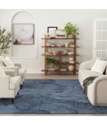 Nourison Avra Blue Rug AVR01 9 ft. X 12 ft. Rect. - Rugs Town Nourison Avra Blue AVR01 9 ft. X 12 ft. Rect. Rug