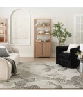 Nourison Avra Grey Rug AVR01 9 ft. X 12 ft. Rect. - Rugs Town Nourison Avra Grey AVR01 9 ft. X 12 ft. Rect. Rug