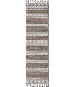 Nourison Asilah - Asi02 Mocha Ivory Area Rug 2 ft. 2 in. X 8 ft. 2 in. Runner