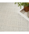 Nourison Modern Comfort Ivory Grey MNC03 5 ft. X 7 ft. Rect. Rug