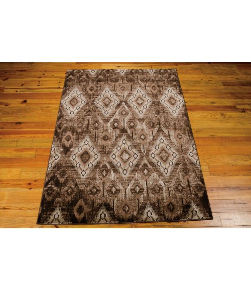 Nourison Karma Chocolate KRM02 9 ft. X 13 ft. Rect. Rug