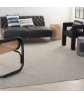 Nourison Courtyard Area Rug COU01-Ivory Charcoal