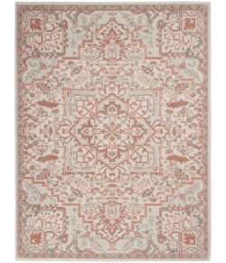 Nourison Elation - Etn10 Ivory Brick Area Rug 5 ft. 3 X 7 ft. 3 Rectangle