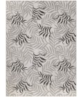 Nourison Garden Oasis Grey GOA01 10 ft. X 14 ft. Rect. Rug