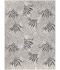 Nourison Garden Oasis Grey GOA01 10 ft. X 14 ft. Rect. Rug